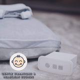 Babocush Newborn Comfort Cushion with Gentle Vibration and Heartbeat Sound for Tummy Time, Colic, Gas, and Reflux Relief