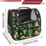 Airline-Approved Halloween Pet Carrier Bag for Small and Medium Dogs, Cats, and Puppies