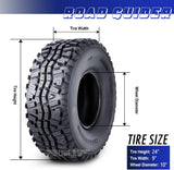 10270 ATV Tire, 24x9x10, 6PR, Single Replacement Tire