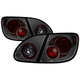 Spyder Euro Style Tail Lights for Toyota Corolla 03-08, Smoke, 5033673