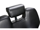 BarberPub All-Purpose Hydraulic Reclining Barber Chair in Black