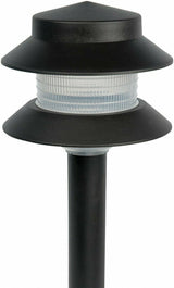 Paradise GL22627 4W Low-Voltage Path Lights, Black, 8-Pack