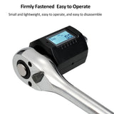 Dcenta ENT 30 Digital Torque Meter Set with 1/2-Inch Drive Ratchet Wrench, High-Accuracy Gauge and Four Torque Units for Precision Assembly