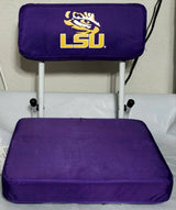 LSU Tigers Hardback Stadium Seat for Game-Day Comfort
