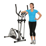 Exerpeutic 1000Xl Heavy-Duty Magnetic Elliptical Trainer with Pulse Monitor