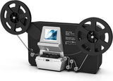 MovieMaker 8mm and Super 8 Film-to-Digital Converter with 2.4-Inch LCD, Converts 5-Inch and 8-Inch Reels into 1080P Videos