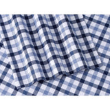 King Damask-Printed Flannel Sheet Set with 200-GSM Fabric and Deep Pockets
