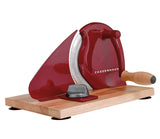 Red Zassenhaus Classic Manual Bread Slicer