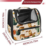 Airline-Approved Halloween Pet Carrier Bag for Small and Medium Dogs, Cats, and Puppies