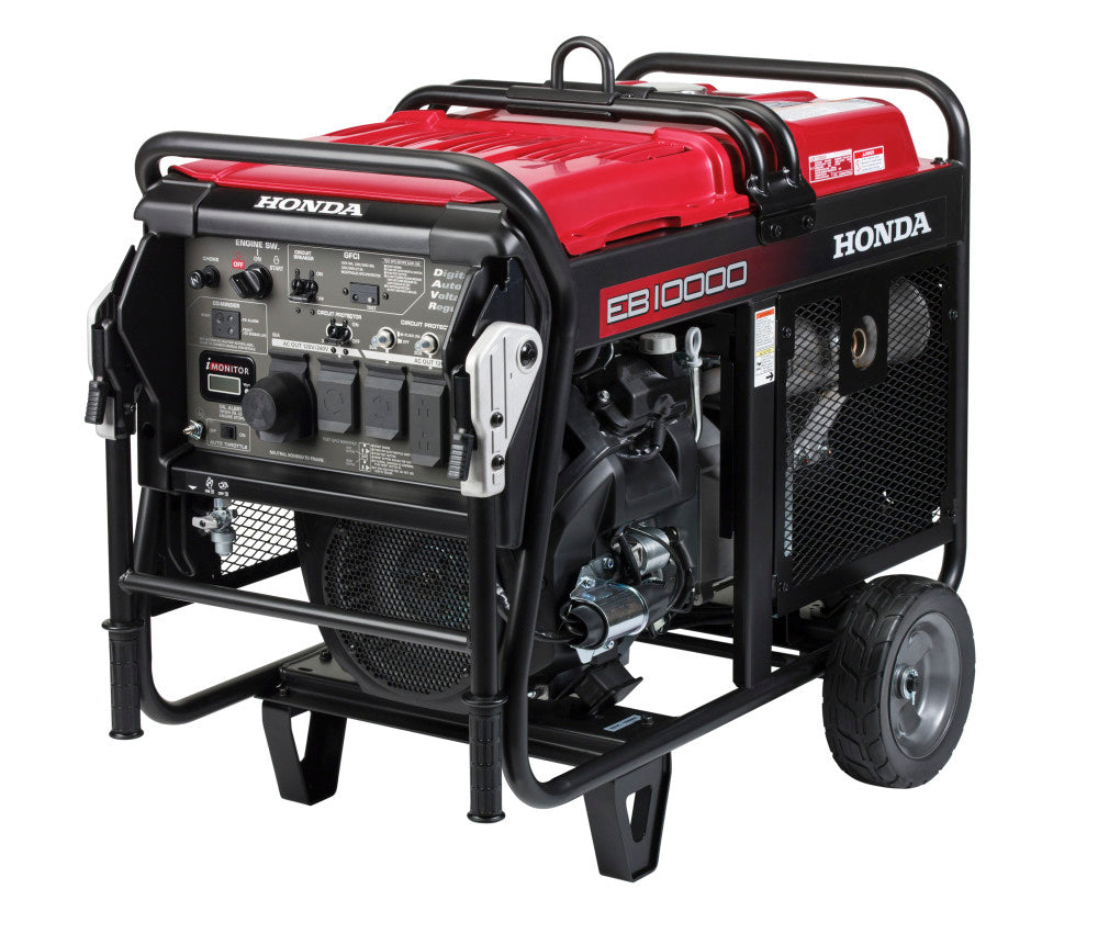 Honda EB10000 Industrial Generator with 10000Watt Output and CO-MINDER Sensor, EB10000G