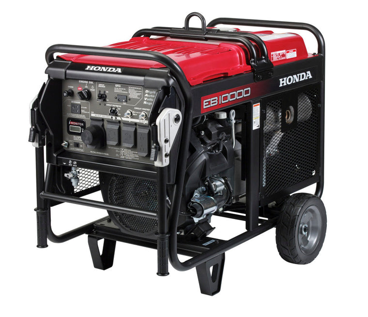 Honda EB10000 Industrial Generator with 10000Watt Output and CO-MINDER Sensor, EB10000G