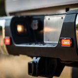 Pair of Rigid Industries 53122 Red SR-L Series Off-Road Spreader Pods with Halo