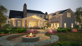 Lithonia Lighting OLF-L 14 PE DDB M4 Outdoor Flood Light with Integrated 25-Watt LED, Dark Bronze