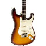 Squier Standard Stratocaster FMT Electric Guitar with Transparent Amber Finish
