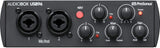 PreSonus AudioBox 96 Studio Recording Bundle with Eris 4.5 BT Bluetooth Monitor Pair, Studio One Artist Software, 1/4-in Instrument Cable, Blue or Black Interface
