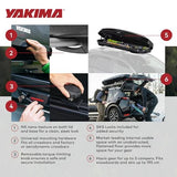 Yakima SkyBox NX XL 18-Cubic-Foot Rooftop Cargo Carrier with Hard Shell, SKS Lock, and Black Finish