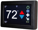 Micro-Air EasyTouch Digital RV Thermostat with Wireless WiFi, ASY-352C-X03, Black