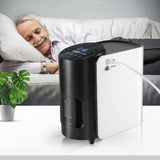 Adjustable Oxygen Concentrator Delivering 1L-7L/min for Home and Travel Use