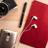 JustJamz Pearl Basic White Disposable 3.5mm Earphones for Kids and Adults, Two 50-Packs