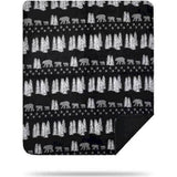 Denali Home Bear Throw Blanket, Black