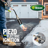 500,000 BTU Propane Weed Burner Torch with Turbo Trigger, Piezo Electric Ignition, 6.5-Foot Hose, and cCSAus Certification