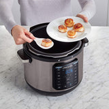 8-Quart Crock-Pot Pressure Cooker featuring 13 Cooking Programs and Lid, Open Box