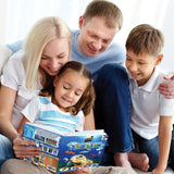 STEM Interactive Smart Books Collection with 4D Educational App, Featuring Dinosaurs, Planets, Sea Life, Bugs and Safari Animals