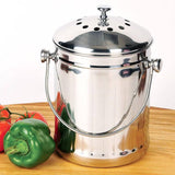 Bamboo Compost Pail by RSVP
