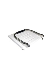 Pactrade Marine Universal Fiberglass Swim Platform with Under-Mount Fold-Down Ladder, 1-Step Inboard Design with One Rail