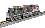 Kato N Scale EMD SD70ACe Locomotive, Union Pacific The Spirit #1943 with DCC