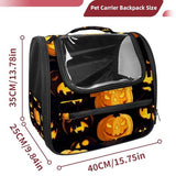 Airline-Approved Halloween Pet Carrier Bag for Small and Medium Dogs, Cats, and Puppies