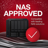 Seagate IronWolf Pro ST20000NE000 20TB NAS Internal HDD with CMR, 3.5-Inch SATA 6Gb/s, 7200 RPM, 256MB Cache, RAID Support, and Rescue Services