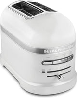 KitchenAid Pro Line Series Automatic 2-Slice Toaster with Extra-Wide Slots, Frosted Pearl White
