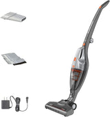 BLACK+DECKER Powerseries 2-in-1 Cordless Stick Vacuum and Hand Vac, Titanium Gray, HSVB420J