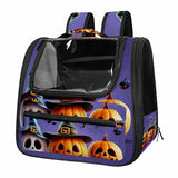 Airline-Approved Halloween Pet Carrier Bag for Small and Medium Dogs, Cats, and Puppies