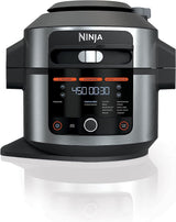 Ninja Foodi OL701 SMART XL 14-in-1 Pressure Cooker with SmartLid, Thermometer, Auto-Steam Release, Air Frying and 8-Qt. Capacity