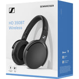 Wireless Black Headphones with Bluetooth Connectivity, Sennheiser HD 350BT