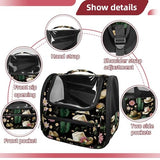 Airline-Approved Halloween Pet Carrier Bag for Small and Medium Dogs, Cats, and Puppies