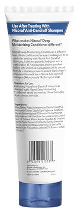 Nizoral Anti-Dandruff Shampoo and Deep Moisturizing Conditioner Bundle, 7 Oz Shampoo + 9.4 Oz Conditioner