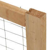CritterGuard 23.5-Inch Cedar Garden Fence, 4-Pack