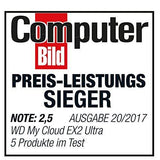 WD My Cloud EX2 Ultra Network Storage Device with 8TB Capacity