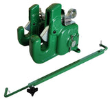 Pats Easy Change Quick Hitch System with Stabilizer Bar, Flexible and Durable, CAT #1, Green