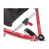Drive Medical Nitro Euro-Style 3-Wheel Rollator Rolling Walker
