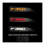 Recon Illuminated F350 Fender Badge Emblems for 2011 Ford F350