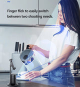 X XBEN Smart Face-Tracking Phone Tripod with 360° Rotation, Auto Body and Face Tracking Mount for Live Streaming, Vlogging and Video Shooting, White