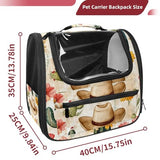 Airline-Approved Halloween Pet Carrier Bag for Small and Medium Dogs, Cats, and Puppies
