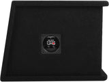 Skar Audio SDR Series Dual 12-Inch Subwoofer Bass Package with Loaded Enclosure and Amplifier, 2,400 Watts