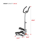 Sunny Health & Fitness Twist Stair Stepper with Handlebar, SF-S020027