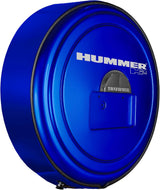 Boomerang Hummer H2 2005-2010 MasterSeries Hard Tire Cover in Pewter Metallic, with Color-Matched Plastic Face, Stainless Steel Ring and Hummer H2 Logo