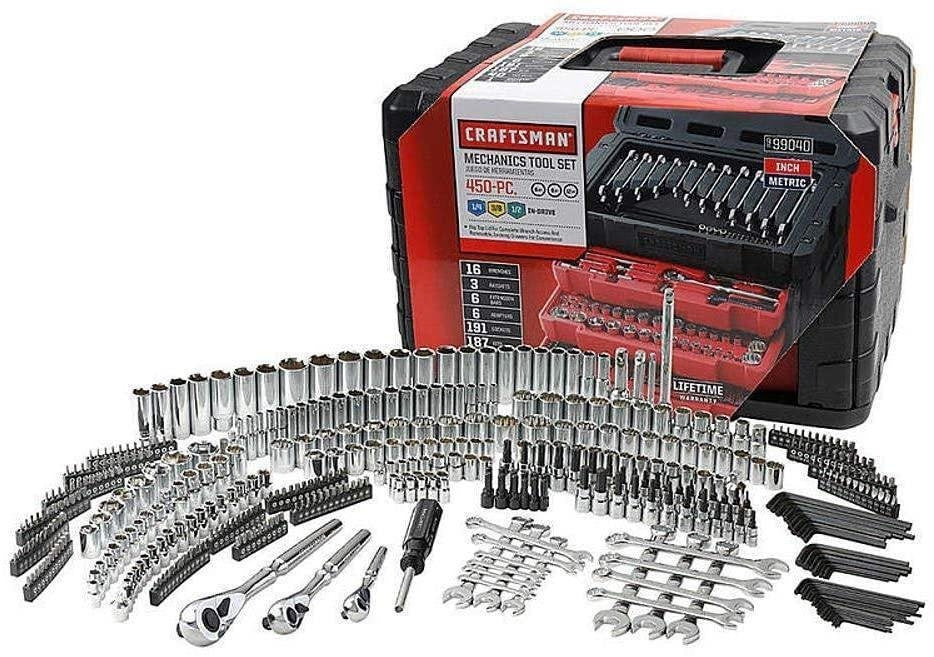 Craftsman 450-Piece Mechanics Tool Set